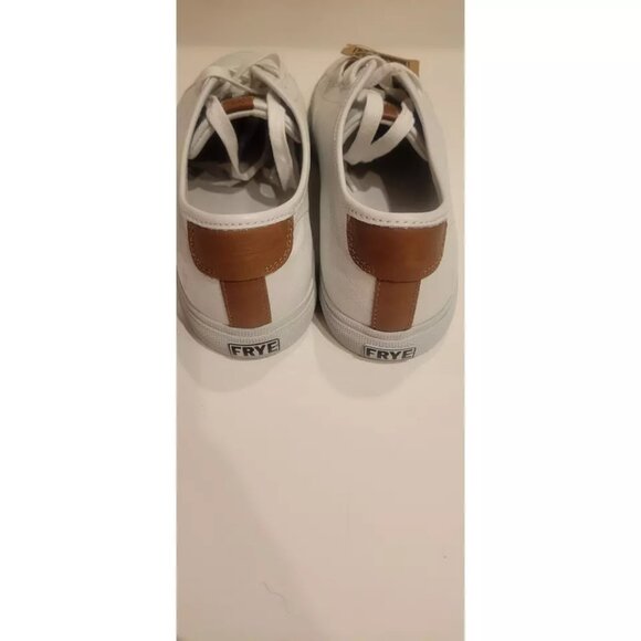 NEW Frye Gia Sneakers - Leather For Women  White  563sn - Picture 11 of 11